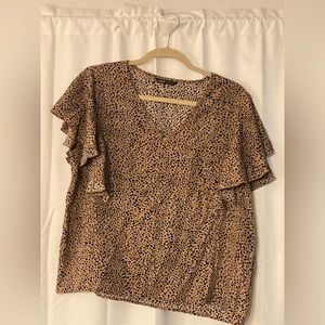Cheetah blouse